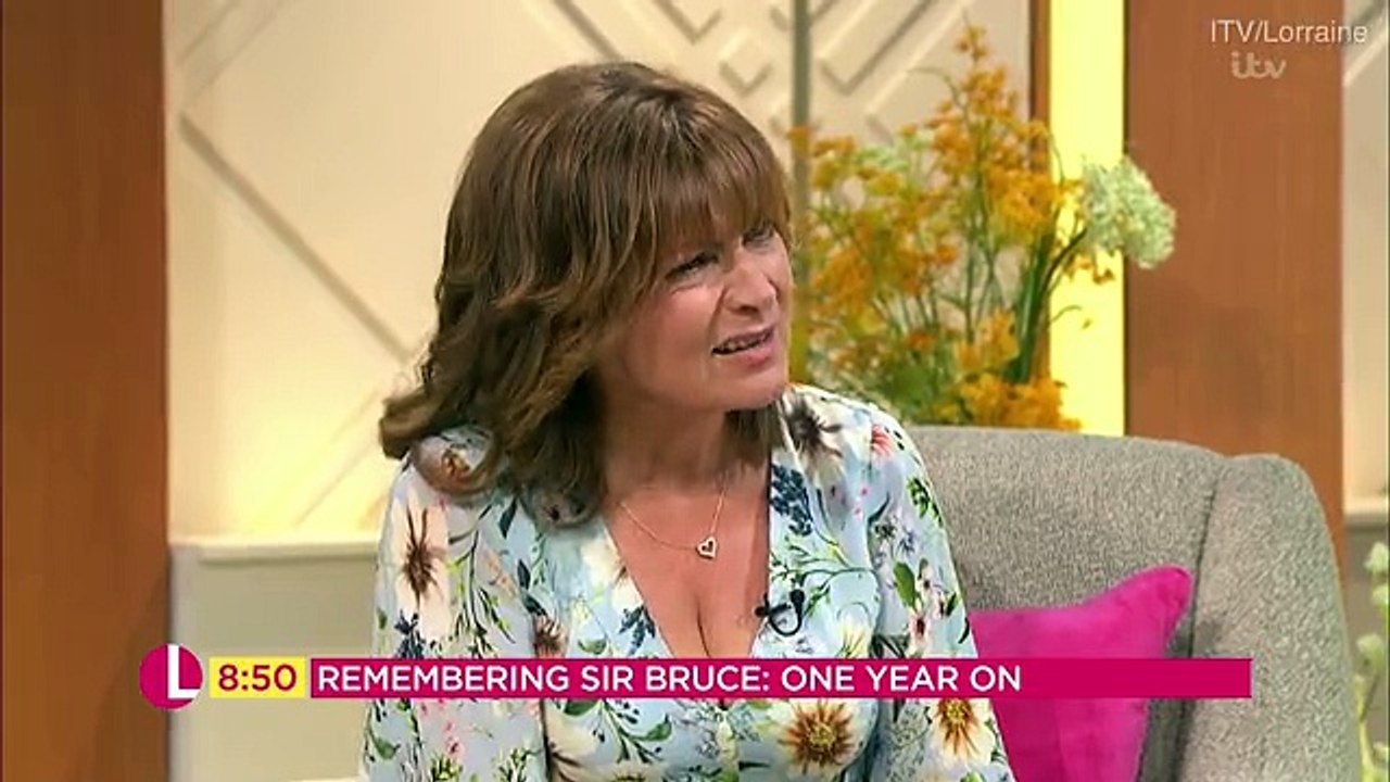 Sir Bruce Forsyth's daughter opens up one year after his death