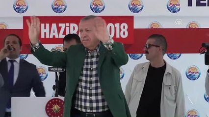 Cumhurbaşkanı Erdoğan: "Tek Seferde 4 Katrilyon Liralık Yatırımı Tarsus ve Mersin'e Kazandırmış...