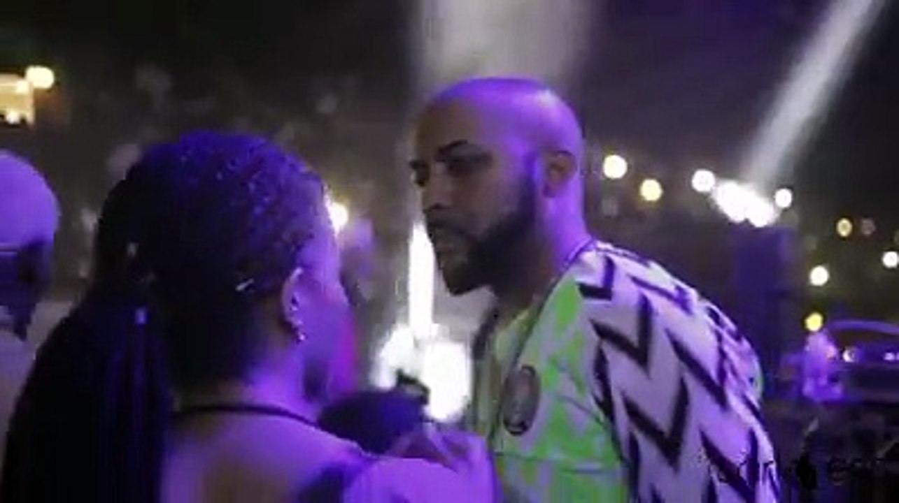 What’s better than one Gh Hero? Two ✌!!! Shouts to my bro @stonebwoyb ... We rep the Gh flag  to the fullest...  we brought Ghana to the My first Facebo