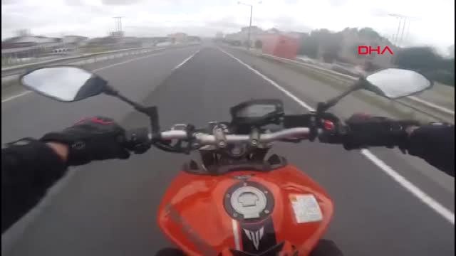 Polisten Tek Teker Kaçış