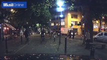 Londoni biztonság, élő bejelentkezés után rabolta el egy fegyveres a TV-stáb kameráját