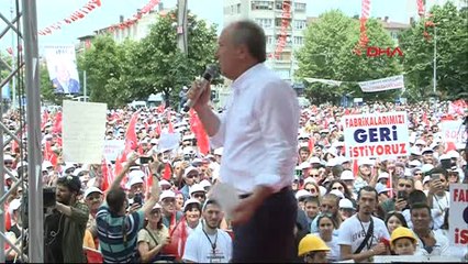 Kütahya Cumhurbaşkanı Adayı Muharrem İnce Kütahya'da Konuştu 2-