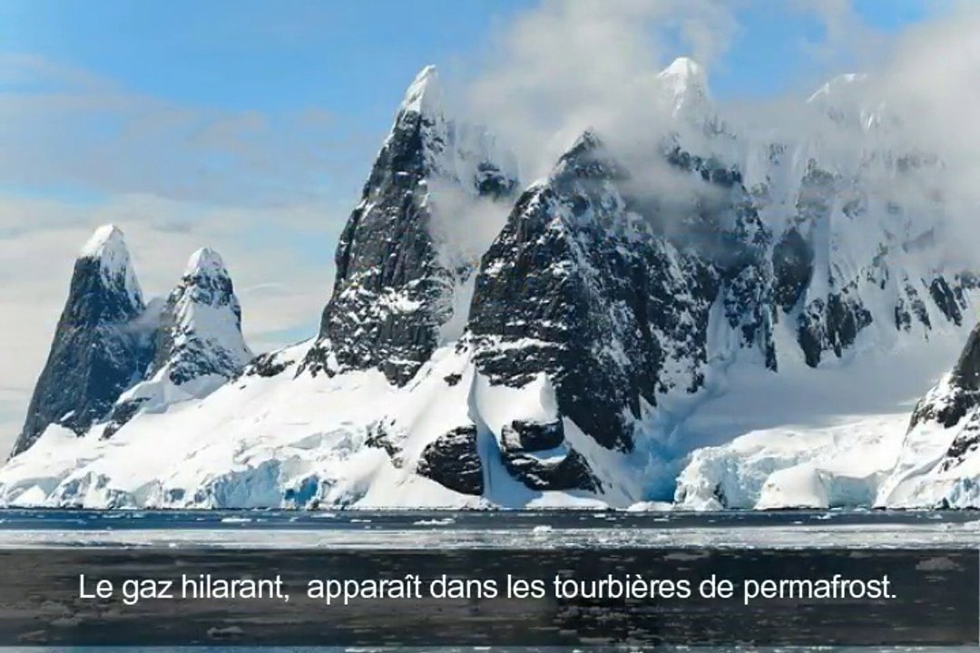 L'apparition de gaz hilarant en Arctique
