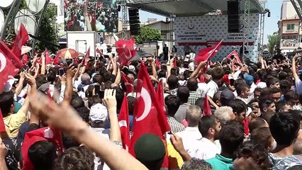 Cumhurbaşkanı Erdoğan: 'Burası kralların, tek adamların değil, bu milletin temsilcisi muhtarların ağırlandığı mekanlardır' - MERSİN