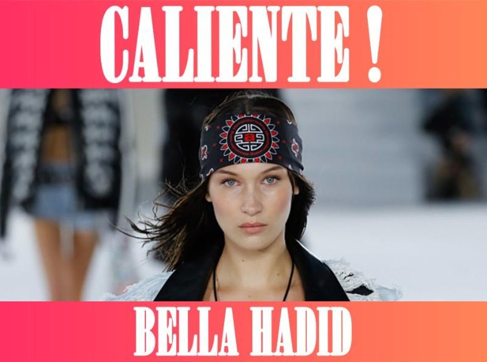 CALIENTE : Bella Hadid : Mini string et maxi chapeau sur la plage !