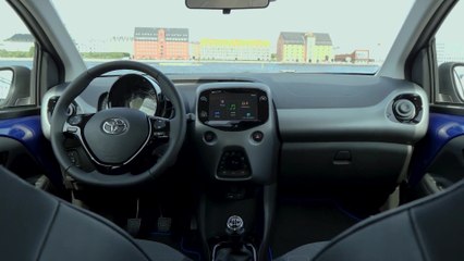 Toyota Aygo in Blue Interior Design