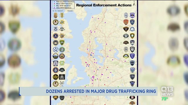 80 People Arrested After 95 Pounds of Meth Seized in Washington State