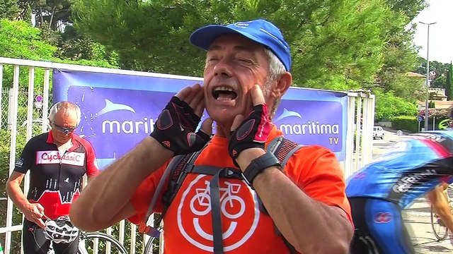 Départ de la randonnée pour la la Fête du Vélo à Martigues