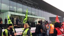 Manifestation terminée pour les cheminots au Luxembourg