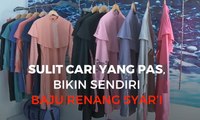 Sulit Cari yang Pas, Bikin Sendiri Baju Renang Syar’i