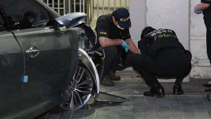 공무원이 美 대사관 차로 돌진 "망명 원해" / YTN