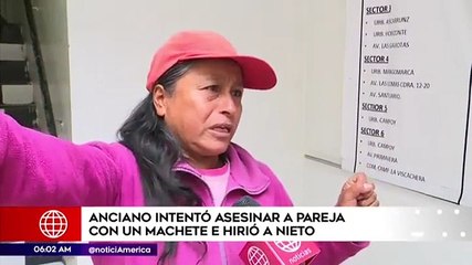 Anciano intentó asesinar a su pareja durante discusión