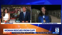 Woman Rescued After Falling 150 Feet Off Cliff in California