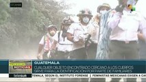 Continúa la búsqueda de cadáveres en Guatemala tras erupción volcánica