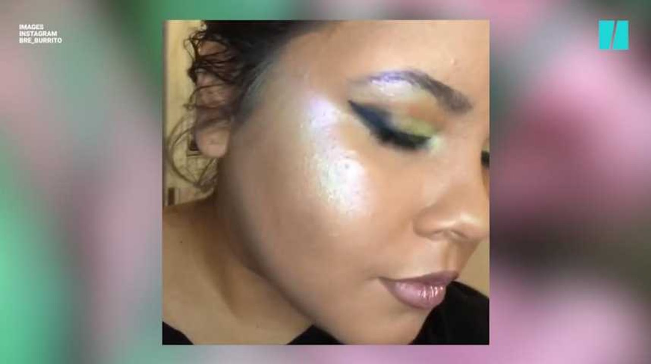 Ce maquillage change de couleur selon la luminosité et c'est fascinant