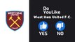 Do YouLike West Ham United F.C.?《Vote Now 》