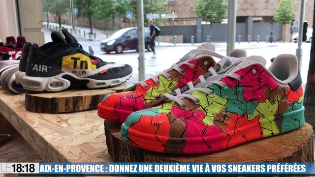 Aix : donnez une deuxième vie à vos sneakers préférées
