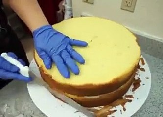 بالفيديو اصنعي كيكة حفل زفافك في المنزل