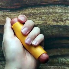 طريقة تحضير أصابع الهوت دوغ المقلية والمحشوة بالجبن