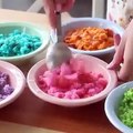 بالفيديو طريقة تحضير بوب كيك بألوان قوس قزح للصغار