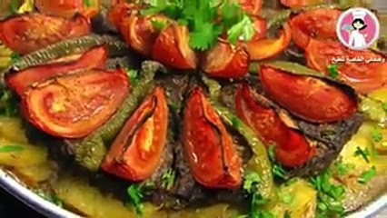 طريقة عمل صينية كباب بالفرن فيديو