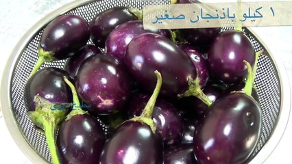 بالفيديو طريقة عمل المكدوس الشامي