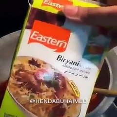 طريقة عمل البرياني الهندي بالفيديو