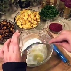 طريقة عمل فتة الباذنجان بالفيديو