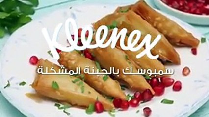 طريقة عمل سمبوسك جبنة مشكلة بالفيديو