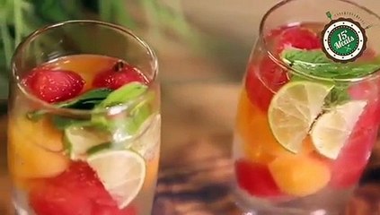 طريقة عمل مشروب الصيف البارد بالفيديو