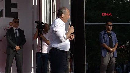 Isparta Cumhurbaşkanı Adayı İnce Isparta'da Konuştu