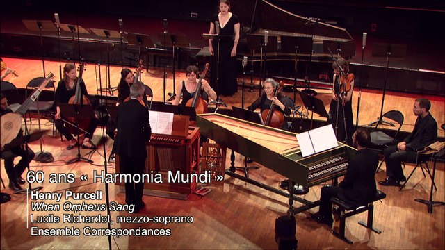 Henry Purcell | When Orpheus Sang par Lucile Richardot et l'Ensemble Correspondances