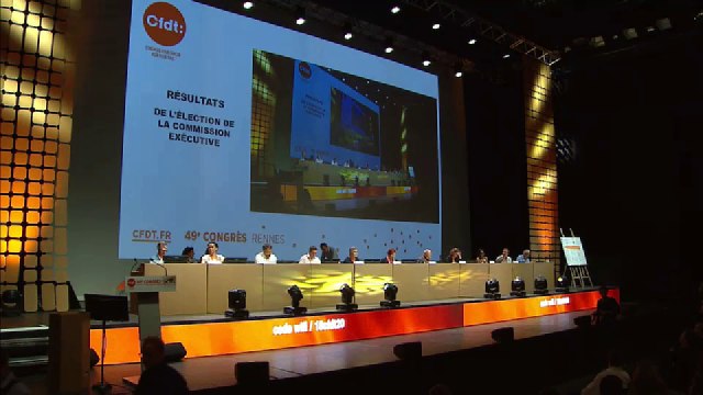 49è Congrès CFDT - Jeudi 7 juin : 18h/19h30