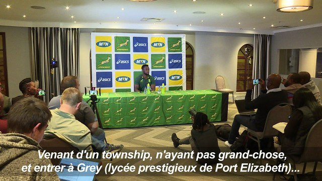 Rugby: du township à la tête des Springboks, Siya Kolisi raconte