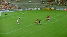 المنتخب المغربي  أمام ألمانيا الغربية في أول ظهور بكأس العالم 70