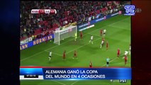 Alemania ganó la copa del mundo en 4 ocasiones