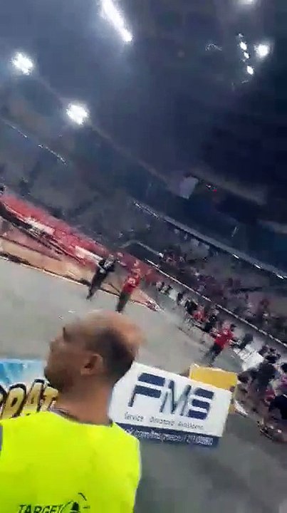 Επεισόδια στο ΣΕΦ μετά τη νίκη του Παναθηναϊκού