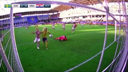 All Goals FIFA  Women WC Qual. Europe  Group 4 - 07.06.2018 Sweden (W) 4-0 Croatia (W)