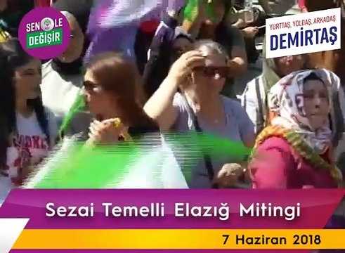 Sezai Temelli; Afrin Tiyatrasu bitti Sıra Kandilde