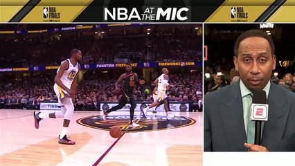 Stephen A. hyped over Kevin Durant's Game 3- He was an absolute superstar - NBA at the Mic - ESPN