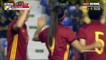 1-0 María Paz Goal FIFA  Women WC Qual. Europe  Group 7 - 07.06.2018 Spain (W) 1-0 Israel (W)