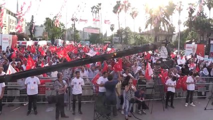 Saadet Partisi Adana Mitingi