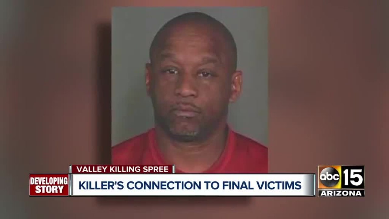 Top stories: Killer's connection to Fountain Hills victims revealed; Body cam video shows police punching; Beware of worn tires on wet roads