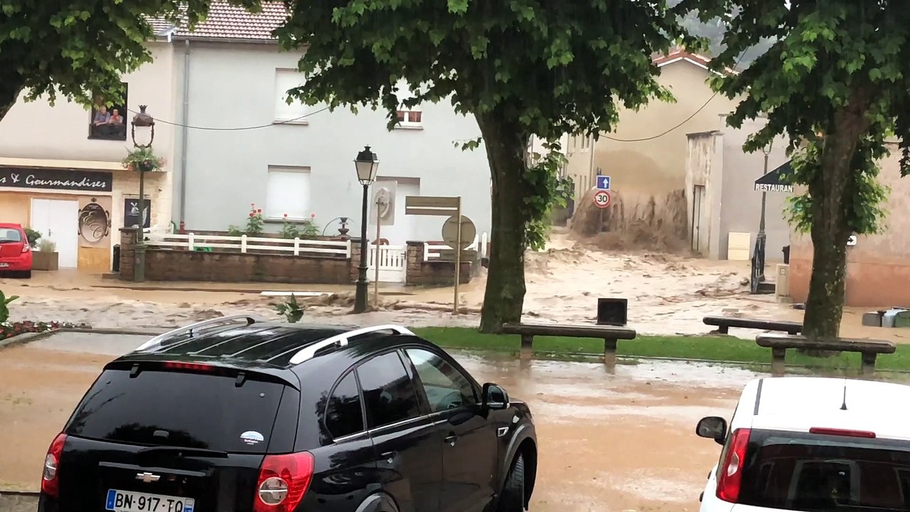 L’orage provoque des inondations dans le sud-est lyonnais