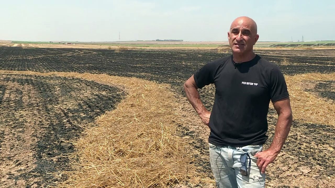 Fire kites from Gaza a burning issue for Israel