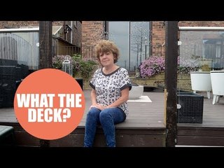 A mother-of-one was bizarrely dragged to court over DECKING in her back garden