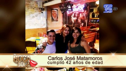 Carlos José Matamoros ya tendría un nuevo romance