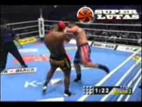 K-1 World GP 2007 Semi final - Peter Aerts x Remy Bonjasky