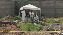 Restos de ocho cuerpos fueron encontrados en fosa clandestina en Guadalajara