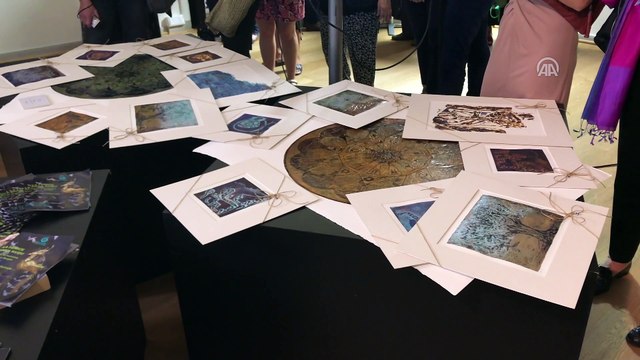 Zümrüd-ü Anka kuşu gravür sergisi - ROMA